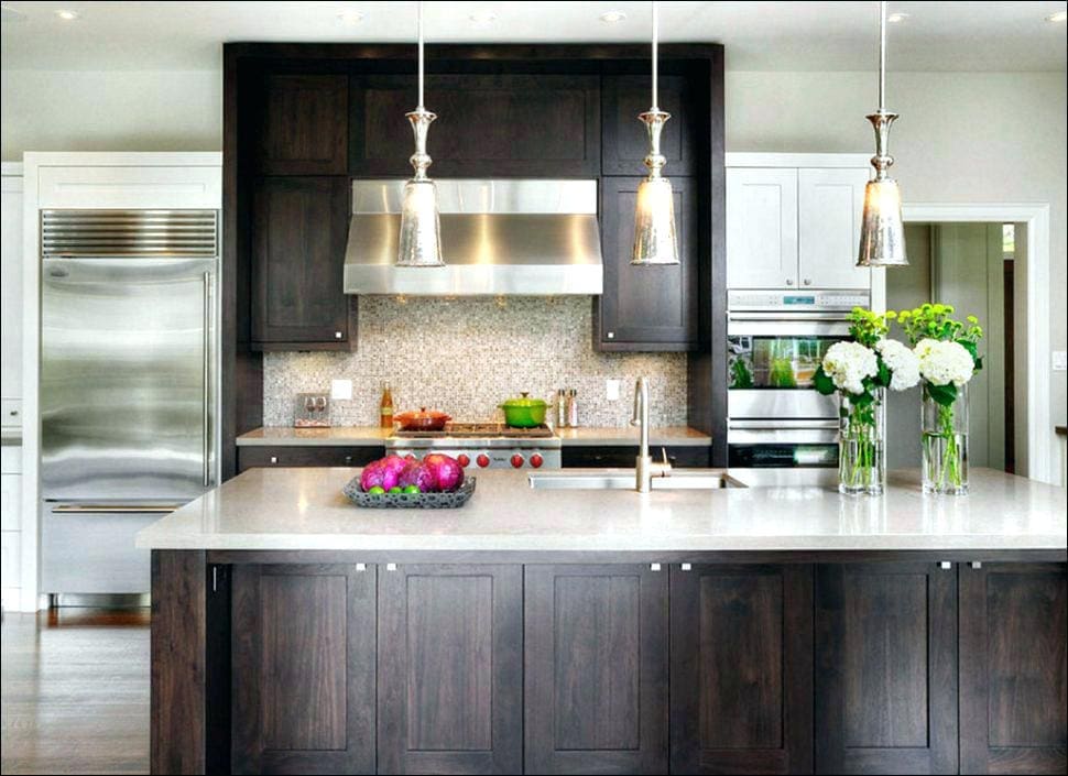 Stained Kitchen Cabinets
